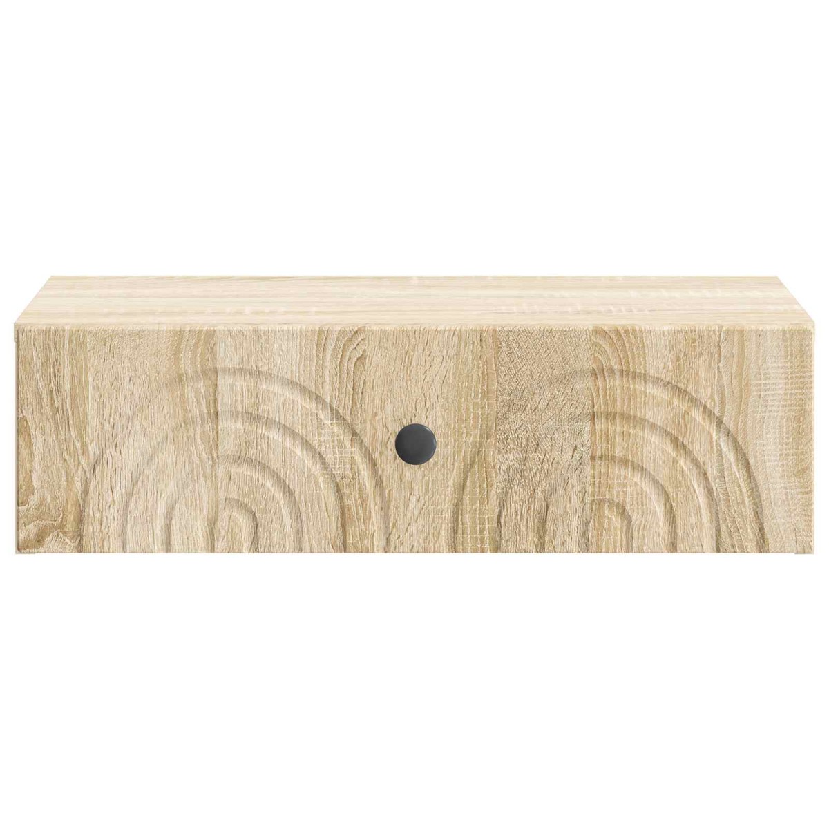 vidaXL Τραπεζάκι Τοίχου Sonoma Δρυς 59 x 34,5 x 17 εκ.