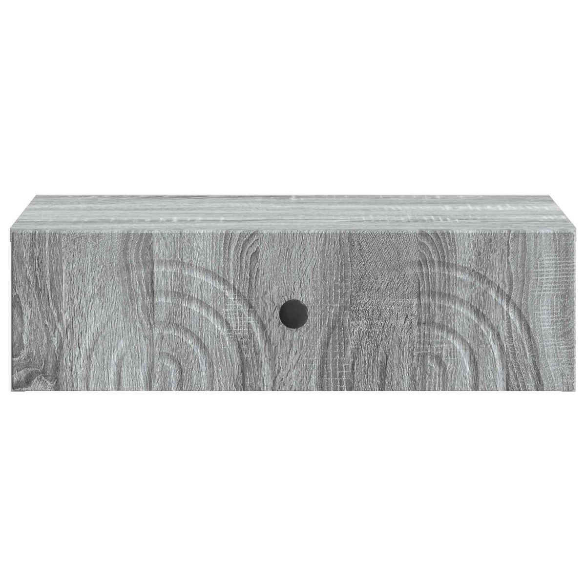 vidaXL Τραπεζάκι Τοίχου Γκρι Sonoma 59 x 34,5 x 17 εκ.