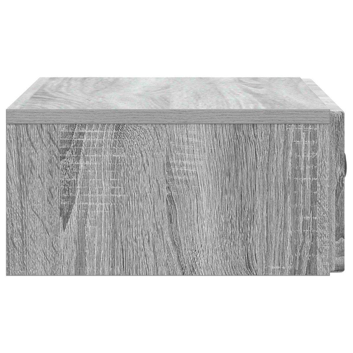 vidaXL Τραπεζάκι Τοίχου Γκρι Sonoma 59 x 34,5 x 17 εκ.