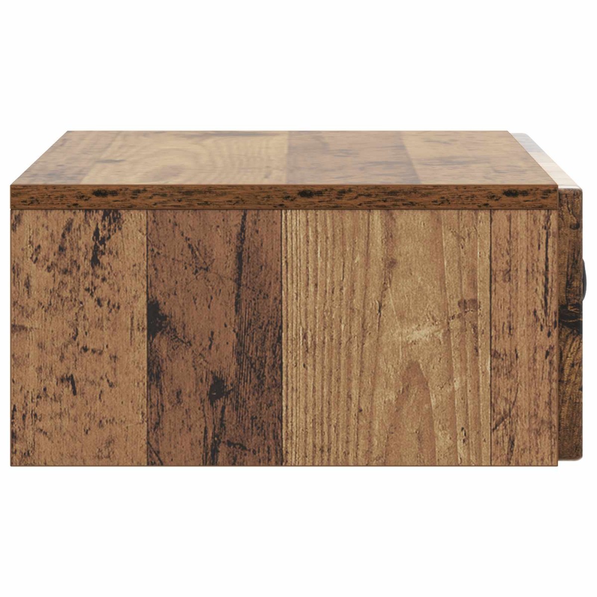 vidaXL Τραπεζάκι Τοίχου Παλαιωμένο ξύλο 59 x 34,5 x 17 εκ.