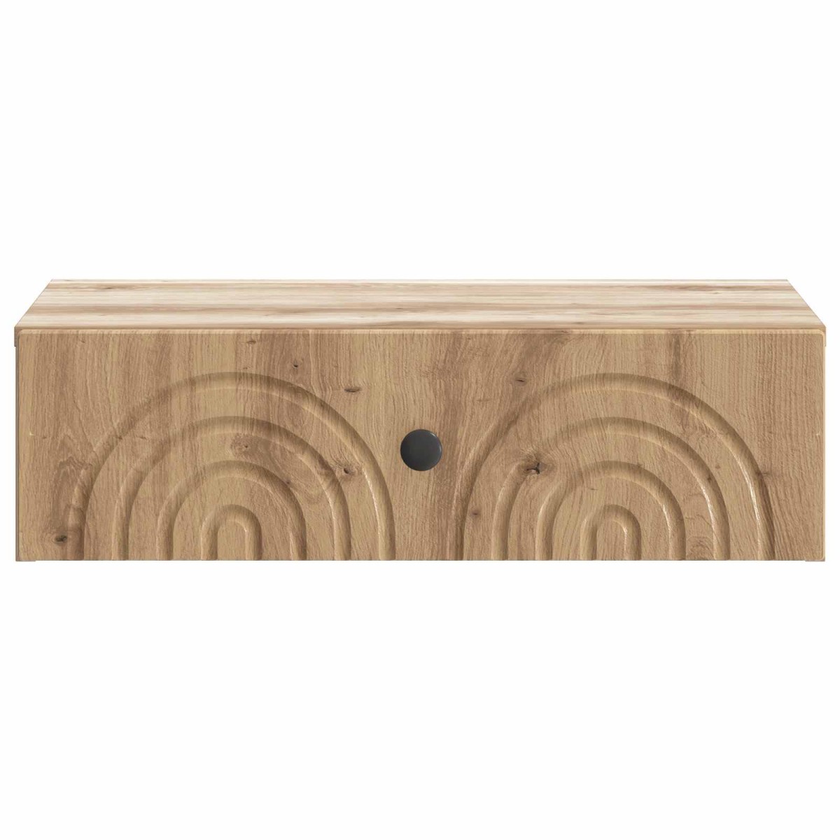 vidaXL Τραπεζάκι Τοίχου 59 x 34,5 x 17 εκ. Επεξεργασμένο Ξύλο