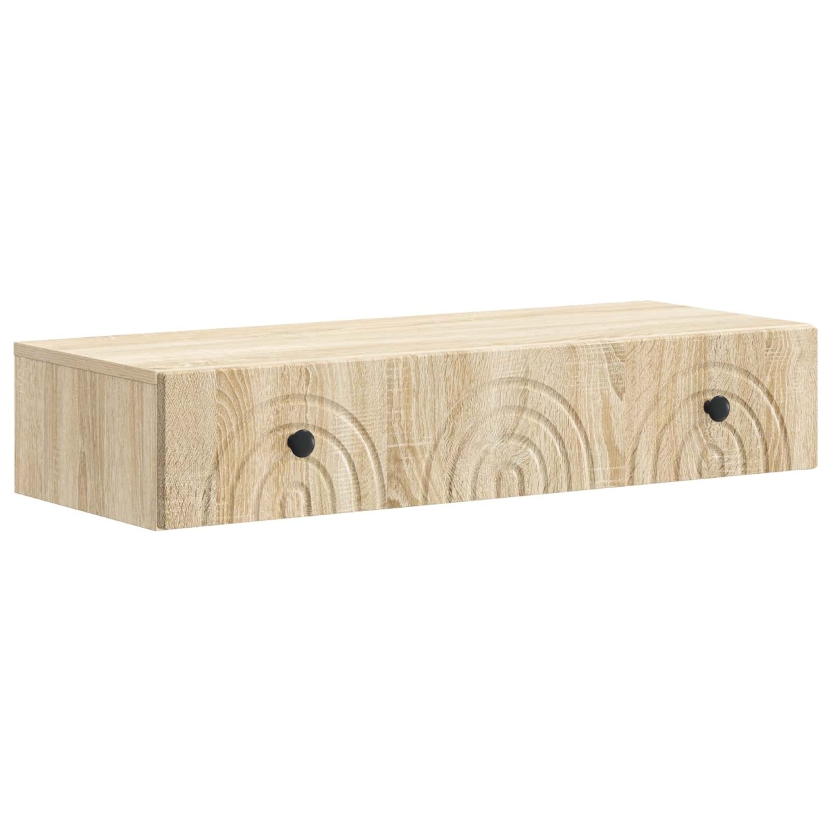 vidaXL Τραπεζάκι Τοίχου Sonoma Δρυς 87,5 x 34,5 x 17 εκ.