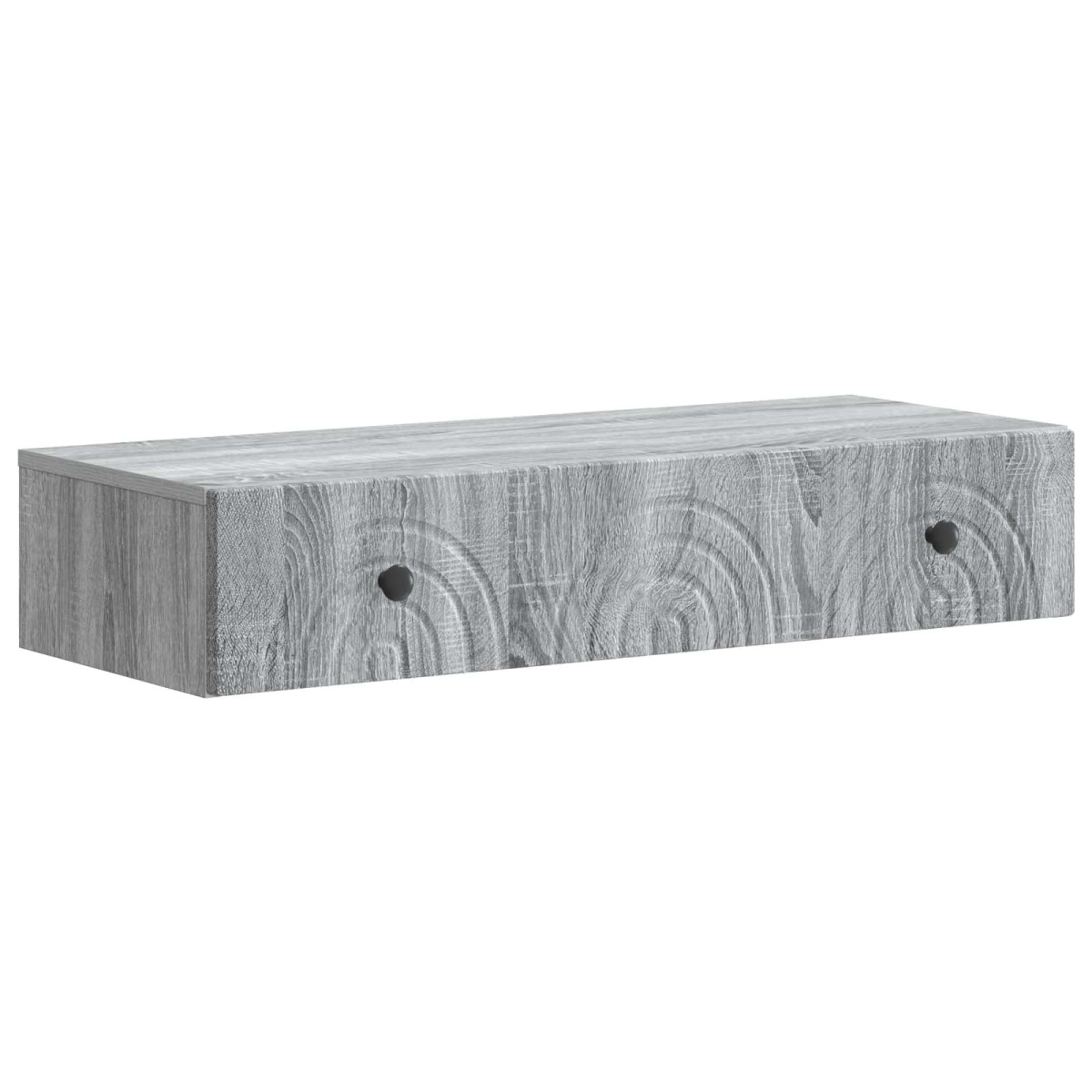 vidaXL Τραπεζάκι Τοίχου Γκρι Sonoma 87,5 x 34,5 x 17 εκ.