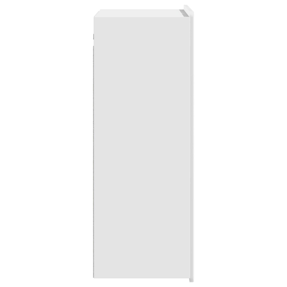 vidaXL Τοίχου Ντουλάπα Γυαλιστερό Λευκό 66 x 34,5 x 92 εκ.