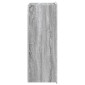 vidaXL Τοίχου Ντουλάπα Γκρι Sonoma 66 x 34,5 x 92 εκ.