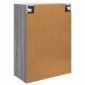vidaXL Τοίχου Ντουλάπα Γκρι Sonoma 66 x 34,5 x 92 εκ.