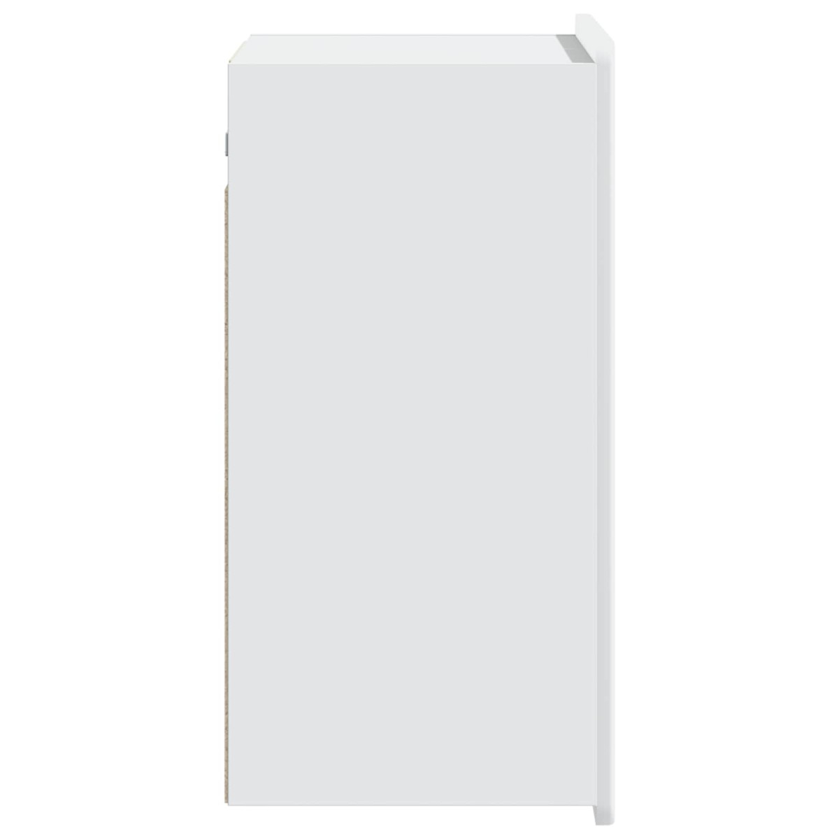 vidaXL Τοίχου Ντουλάπα Λευκό 59 x 31 x 64 εκ. Επεξεργασμένο Ξύλο