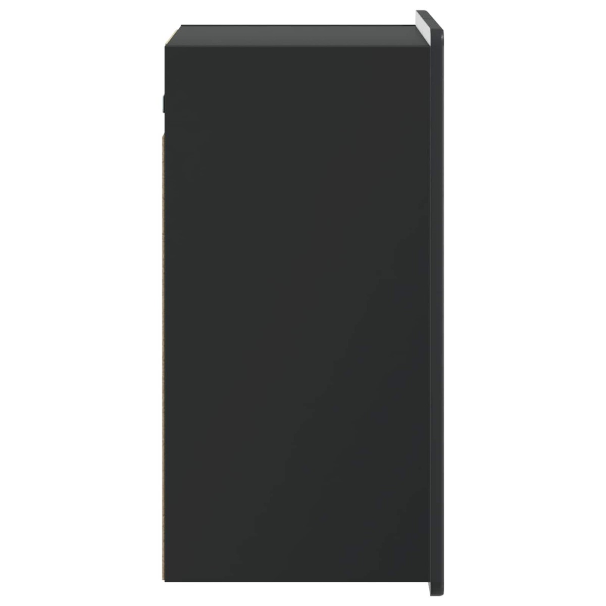 vidaXL Τοίχου Ντουλάπα Μαύρο 59 x 31 x 64 εκ. Επεξεργασμένο Ξύλο