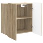 vidaXL Τοίχου Ντουλάπα Sonoma Δρυς 59 x 31 x 64 εκ. Επεξεργασμένο Ξύλο