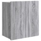 vidaXL Τοίχου Ντουλάπα Γκρι Sonoma 59 x 31 x 64 εκ. Επεξεργασμένο Ξύλο