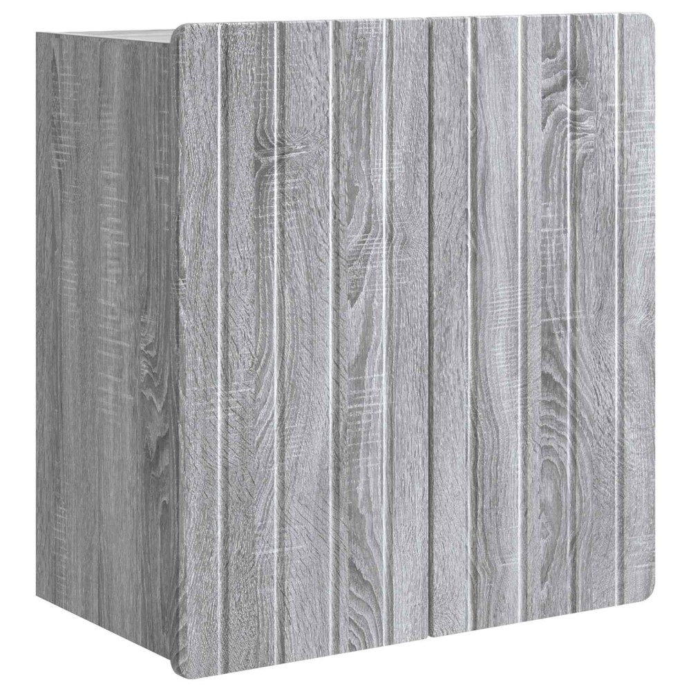 vidaXL Τοίχου Ντουλάπα Γκρι Sonoma 59 x 31 x 64 εκ. Επεξεργασμένο Ξύλο