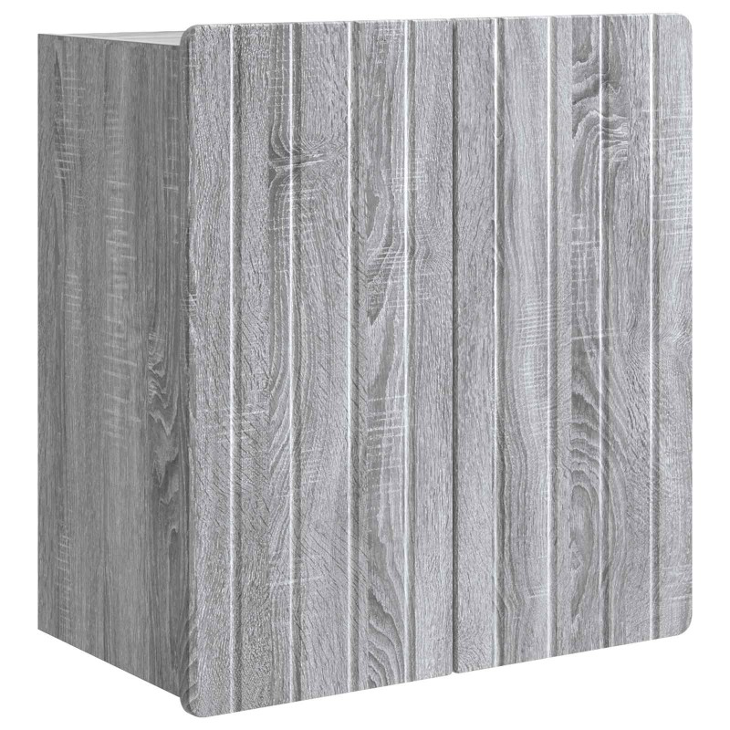 vidaXL Τοίχου Ντουλάπα Γκρι Sonoma 59 x 31 x 64 εκ. Επεξεργασμένο Ξύλο
