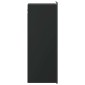vidaXL Τοίχου Ντουλάπα Μαύρο 33 x 34,5 x 94 εκ. Επεξεργασμένο Ξύλο