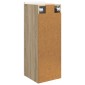 vidaXL Τοίχου Ντουλάπα Sonoma Δρυς 33 x 34,5 x 94 εκ.