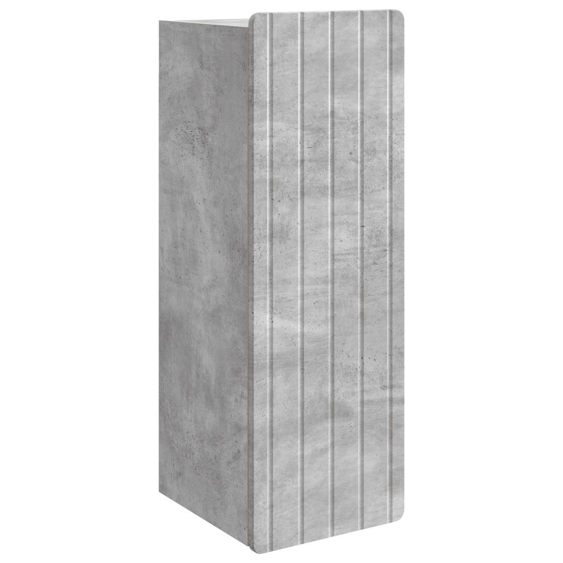 vidaXL Τοίχου Ντουλάπα Γκρι Σκυροδέματος 33 x 34,5 x 94 εκ.