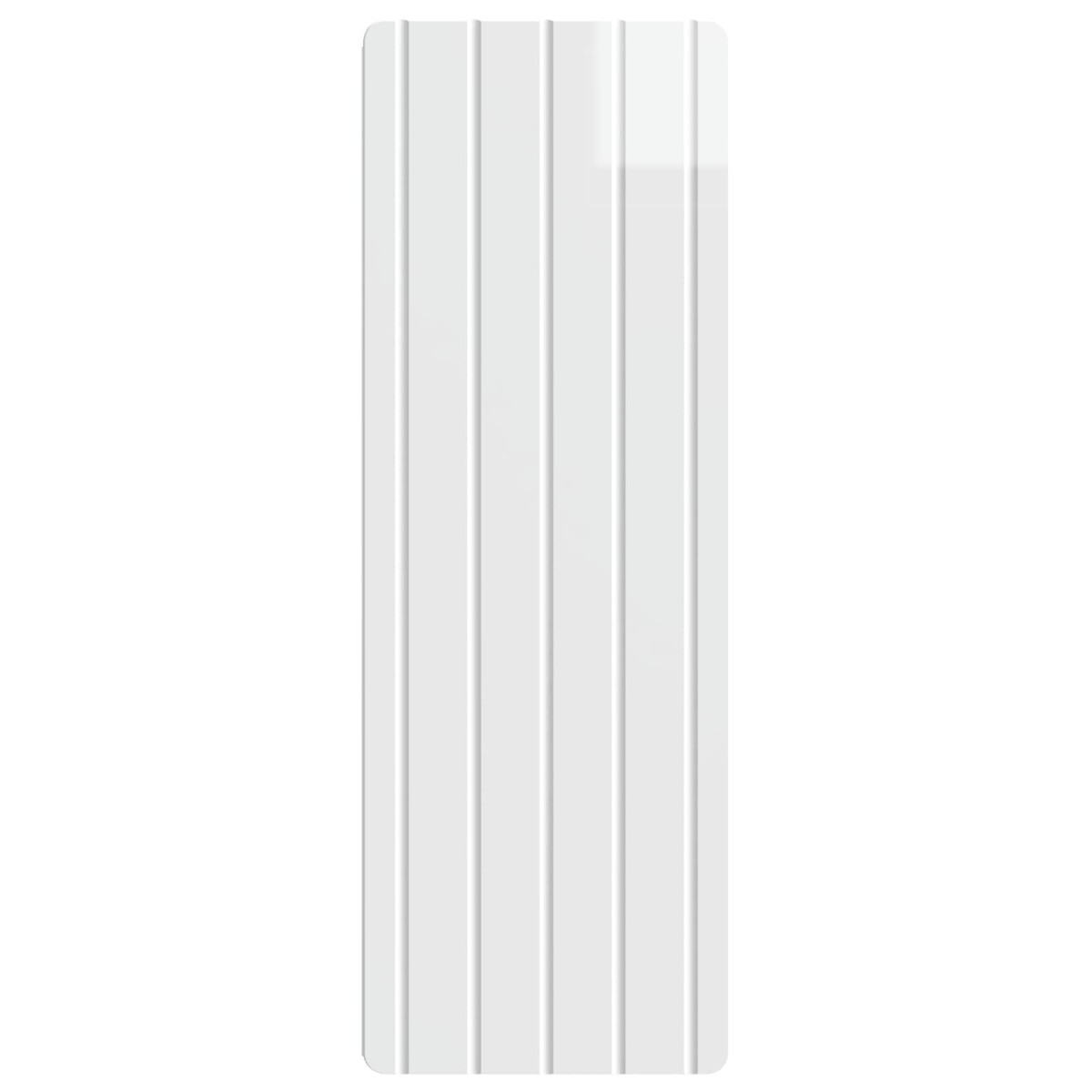 vidaXL Τοίχου Ντουλάπα Γυαλιστερό Λευκό 33 x 34,5 x 94 εκ.