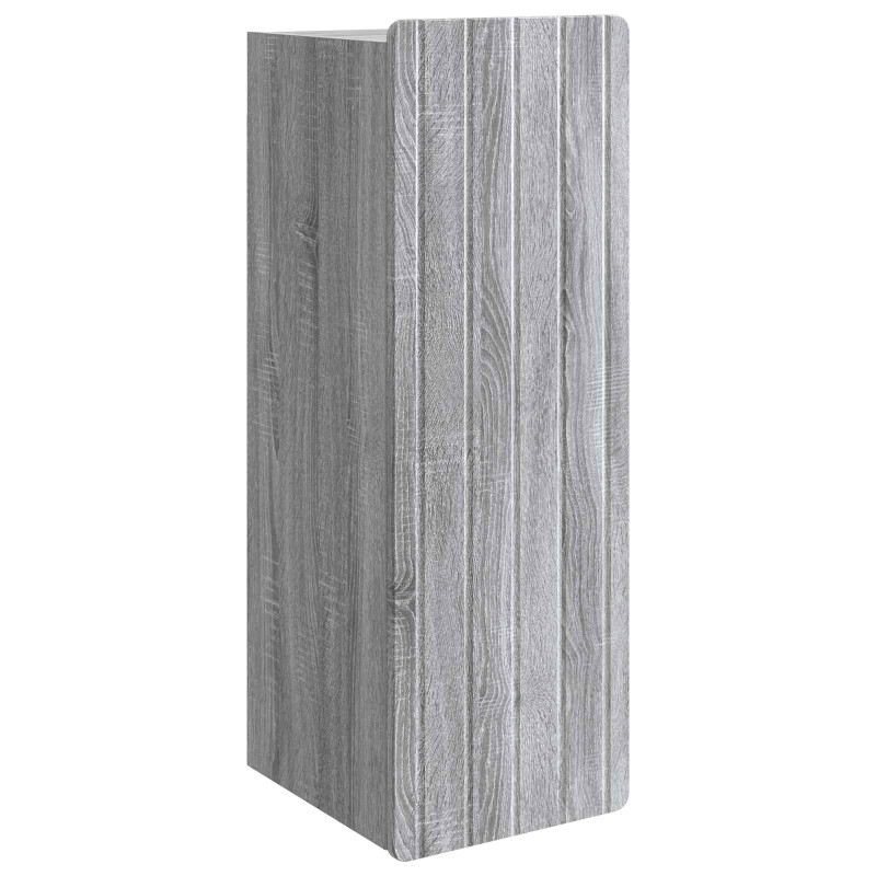 vidaXL Τοίχου Ντουλάπα Γκρι Sonoma 33 x 34,5 x 94 εκ.