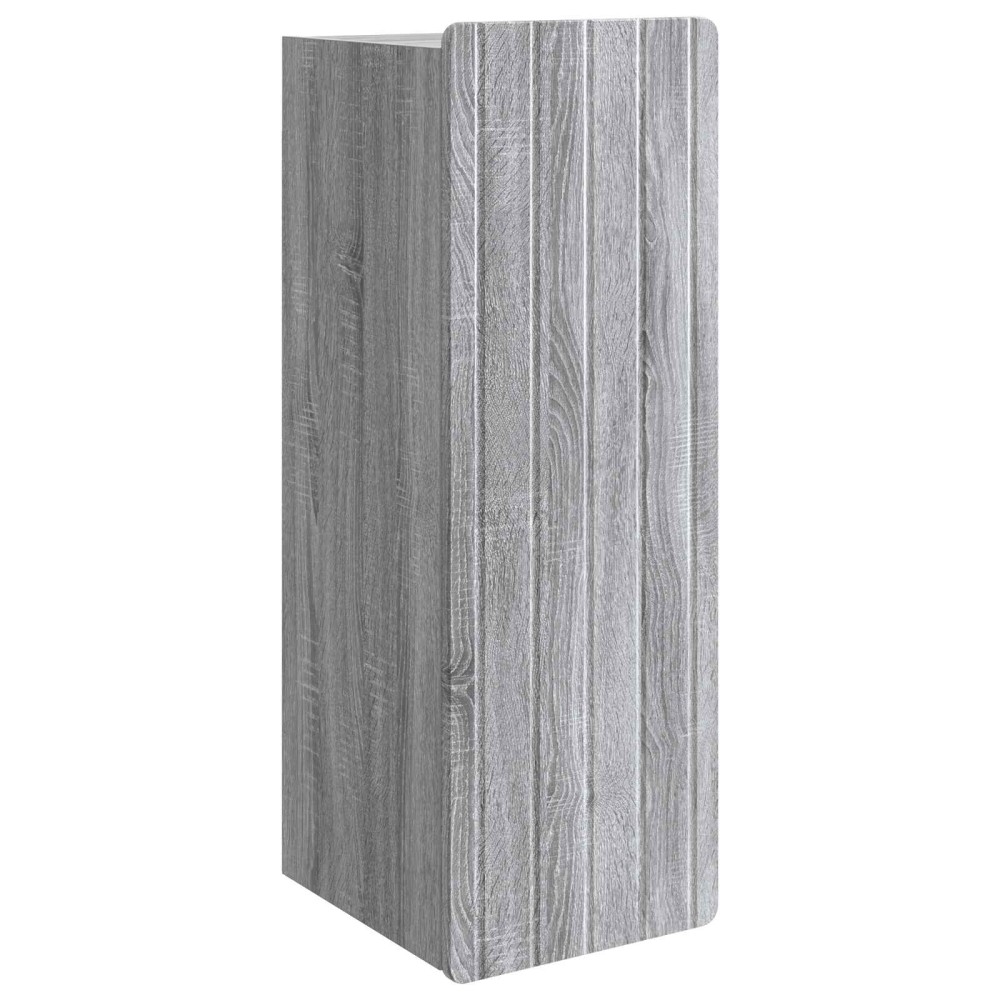 vidaXL Τοίχου Ντουλάπα Γκρι Sonoma 33 x 34,5 x 94 εκ.