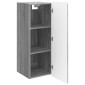 vidaXL Τοίχου Ντουλάπα Γκρι Sonoma 33 x 34,5 x 94 εκ.