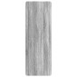 vidaXL Τοίχου Ντουλάπα Γκρι Sonoma 33 x 34,5 x 94 εκ.