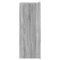 vidaXL Τοίχου Ντουλάπα Γκρι Sonoma 33 x 34,5 x 94 εκ.