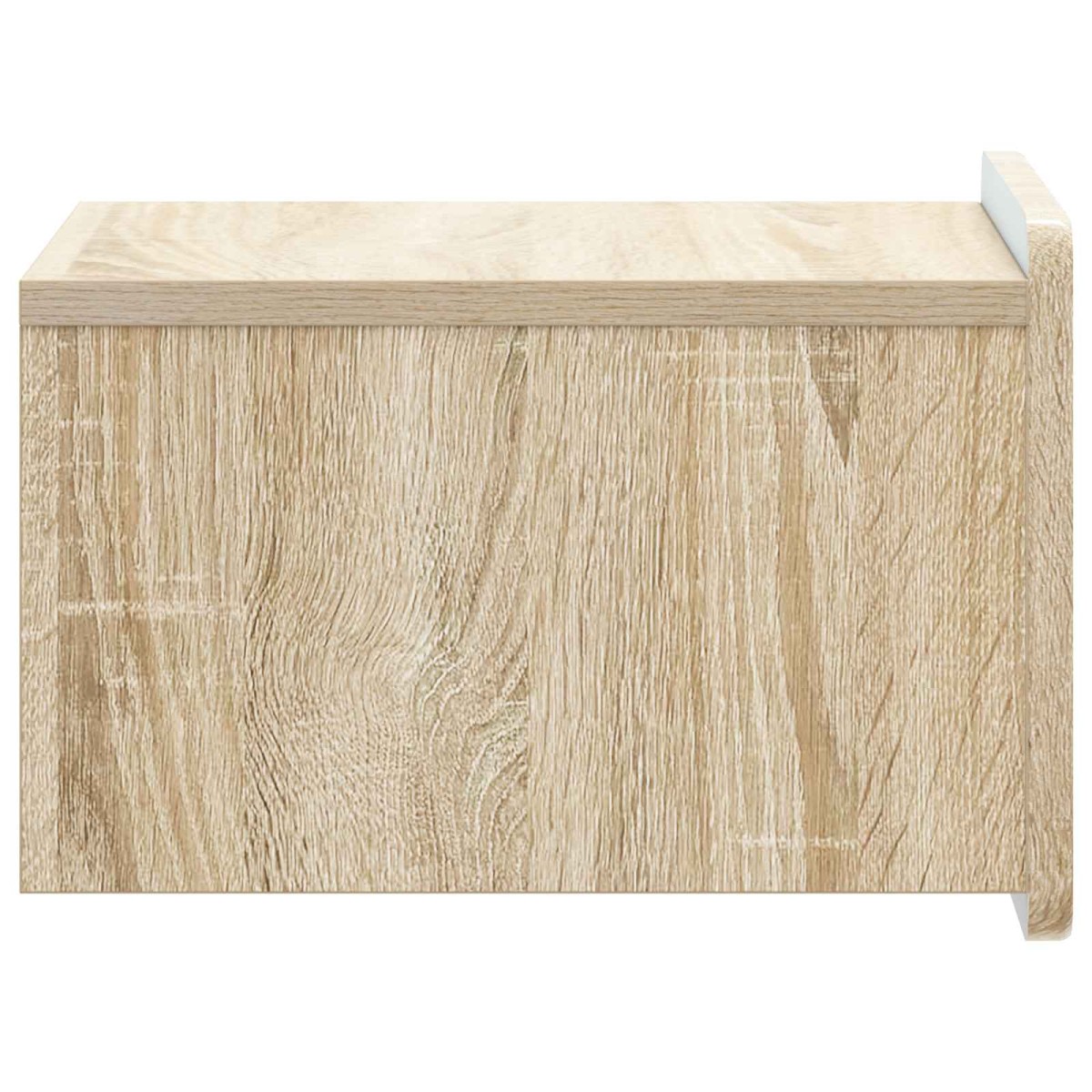 vidaXL Τοίχου Κρεμαστό Κομοδίνο Sonoma Δρυς 33 x 34,5 x 24 εκ.