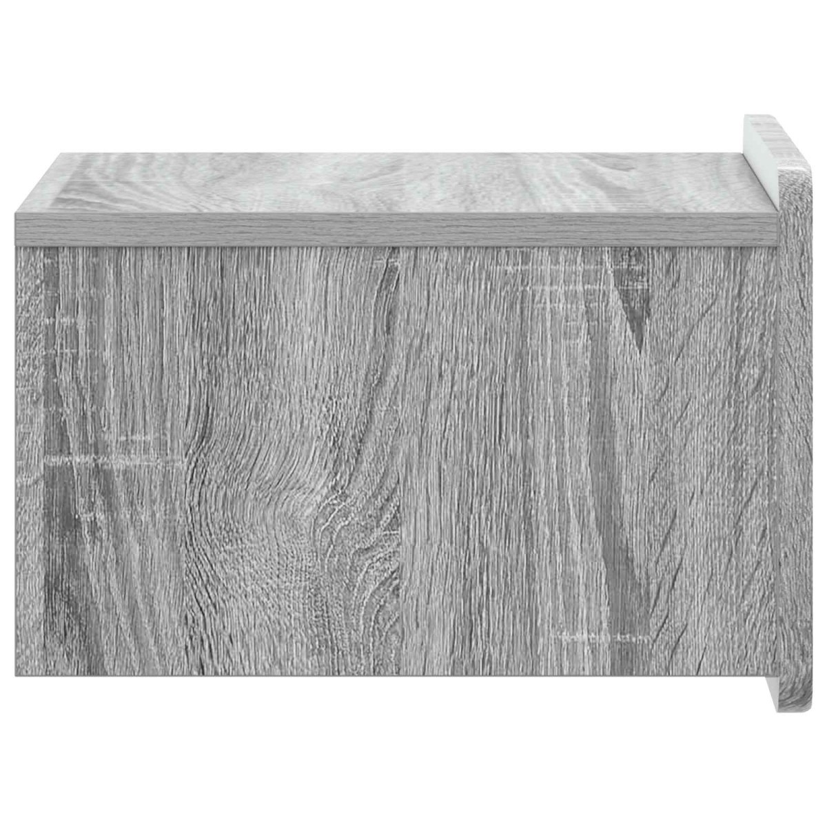 vidaXL Τοίχου Κρεμαστό Κομοδίνο Γκρι Sonoma 33 x 34,5 x 24 εκ.