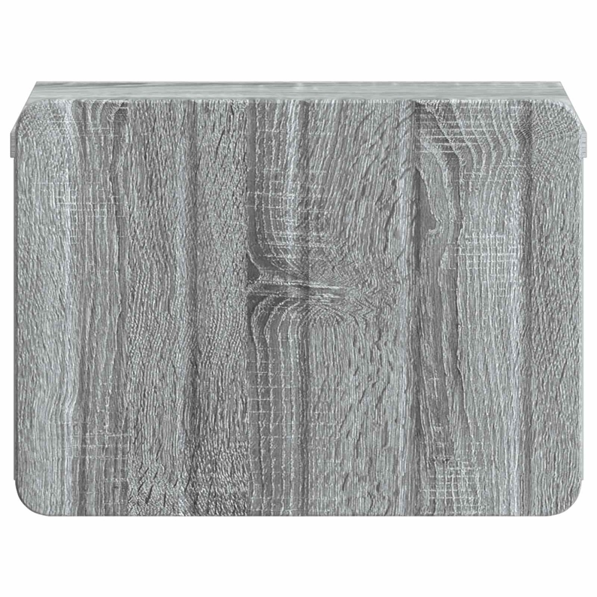 vidaXL Τοίχου Κρεμαστό Κομοδίνο 2 τμχ. Γκρι Sonoma 33 x 34,5 x 24 εκ.