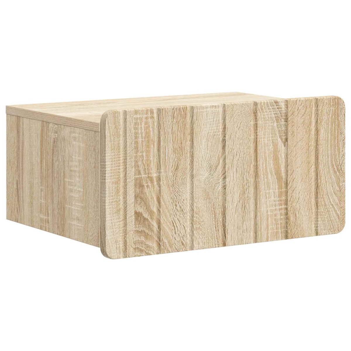vidaXL Τοίχου Κρεμαστό Κομοδίνο Sonoma Δρυς 49 x 34,5 x 24 εκ.
