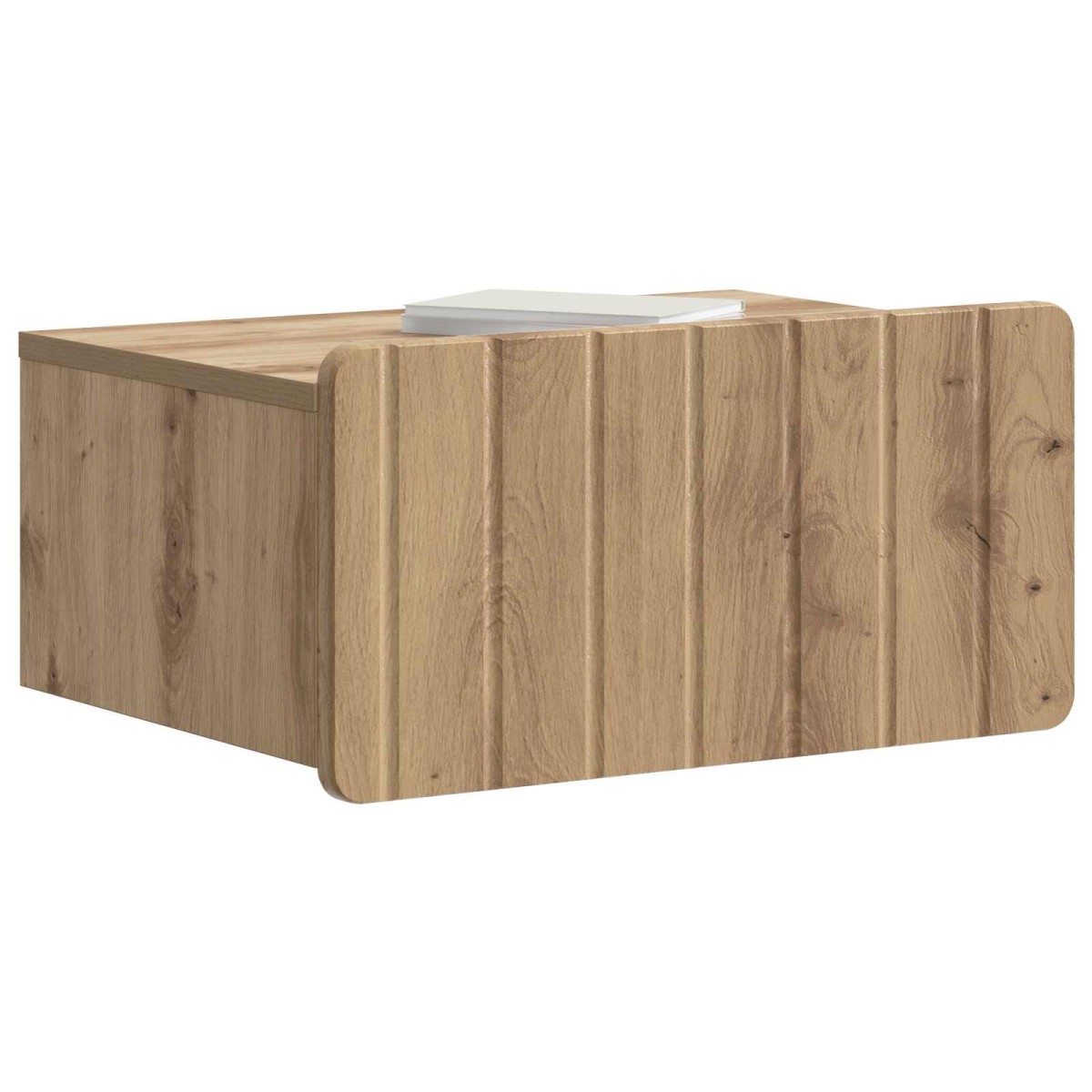 vidaXL Τοίχου Κρεμαστό Κομοδίνο Artisan Δρυς 49 x 34,5 x 24 εκ.