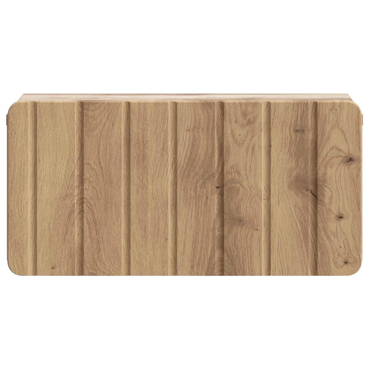 vidaXL Τοίχου Κρεμαστό Κομοδίνο Artisan Δρυς 49 x 34,5 x 24 εκ.