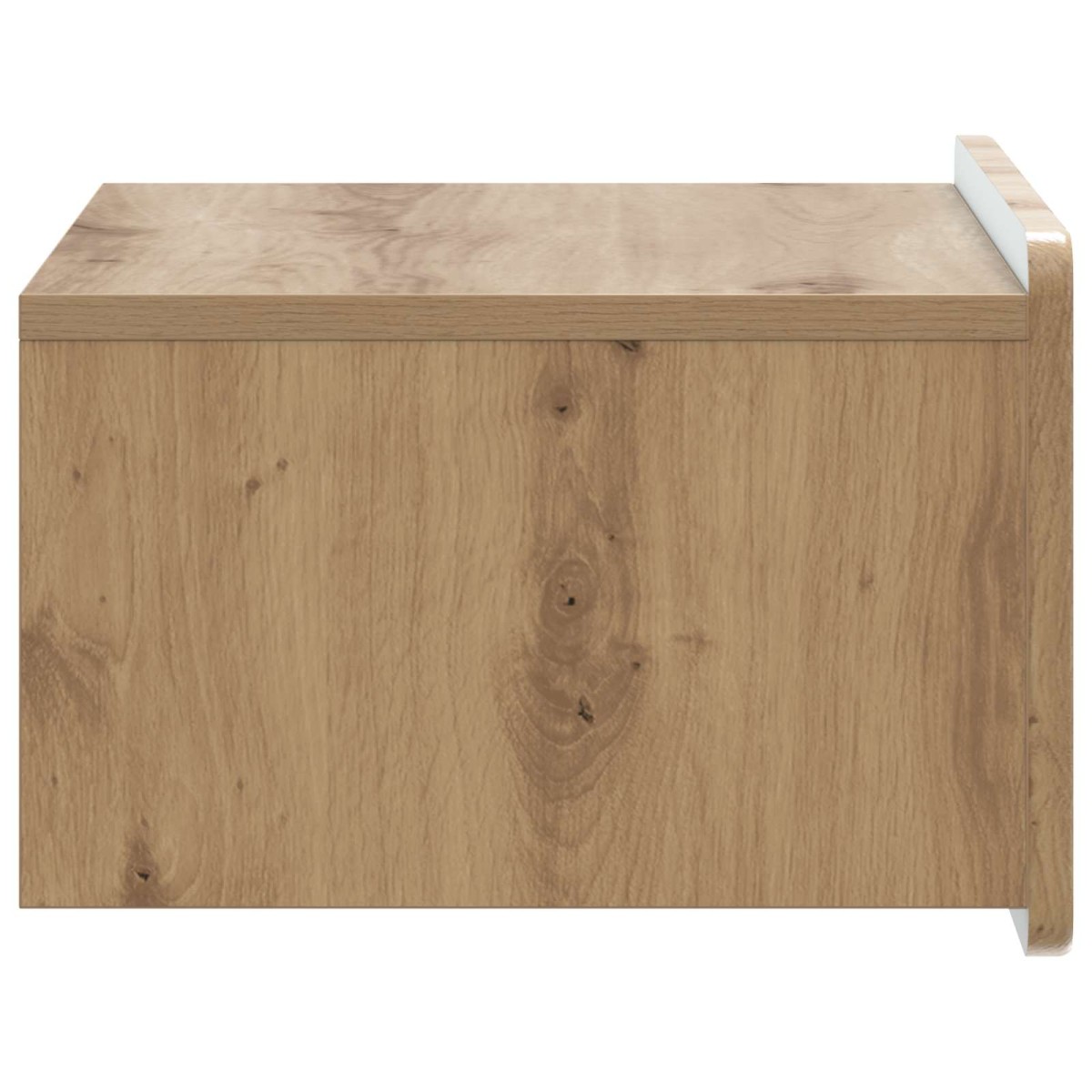 vidaXL Τοίχου Κρεμαστό Κομοδίνο Artisan Δρυς 49 x 34,5 x 24 εκ.