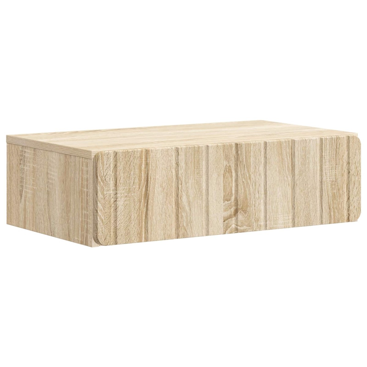 vidaXL Τραπεζάκι Τοίχου Sonoma Δρυς 59 x 34,5 x 17 εκ.