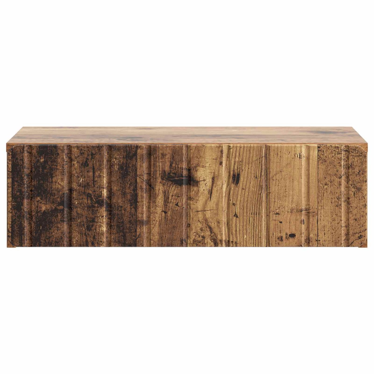 vidaXL Τραπεζάκι Τοίχου Παλαιωμένο ξύλο 59 x 34,5 x 17 εκ.