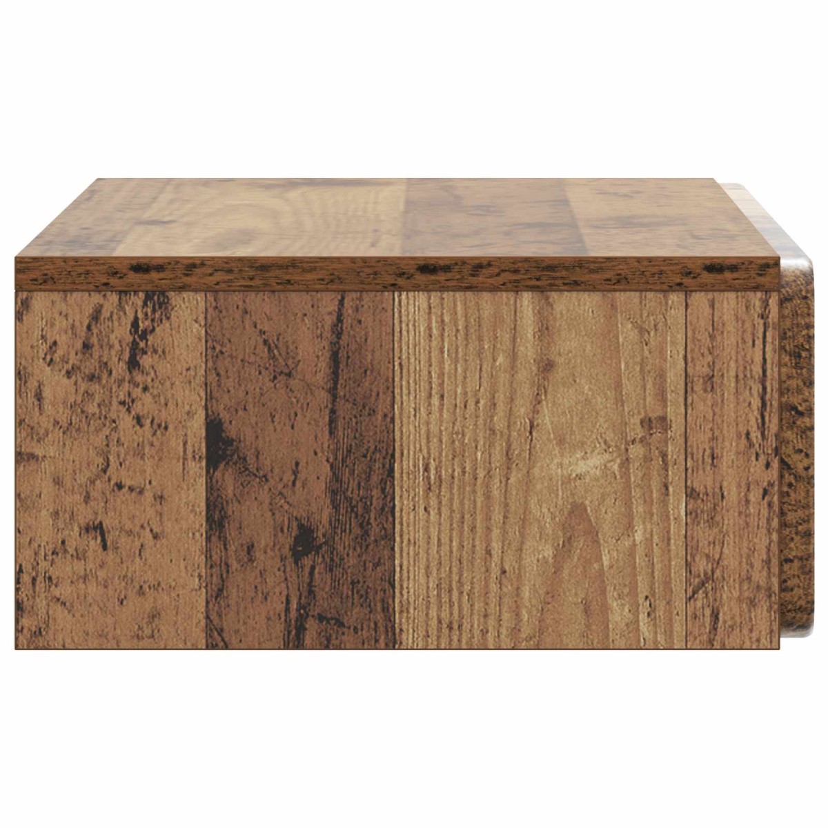 vidaXL Τραπεζάκι Τοίχου Παλαιωμένο ξύλο 59 x 34,5 x 17 εκ.