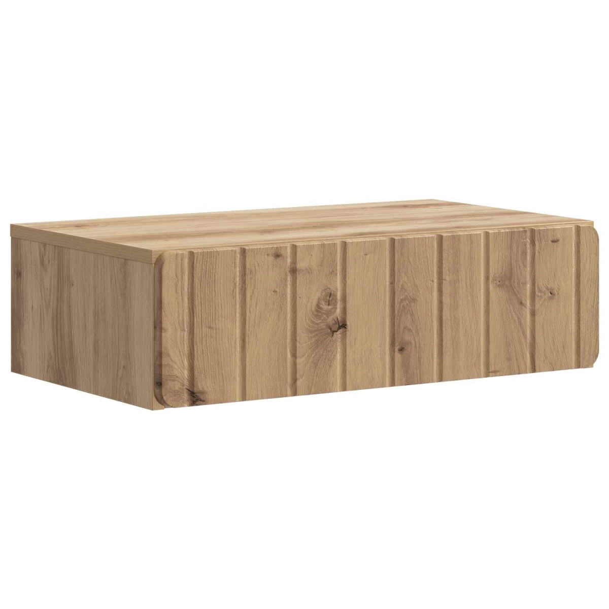 vidaXL Τραπεζάκι Τοίχου 59 x 34,5 x 17 εκ. Επεξεργασμένο Ξύλο