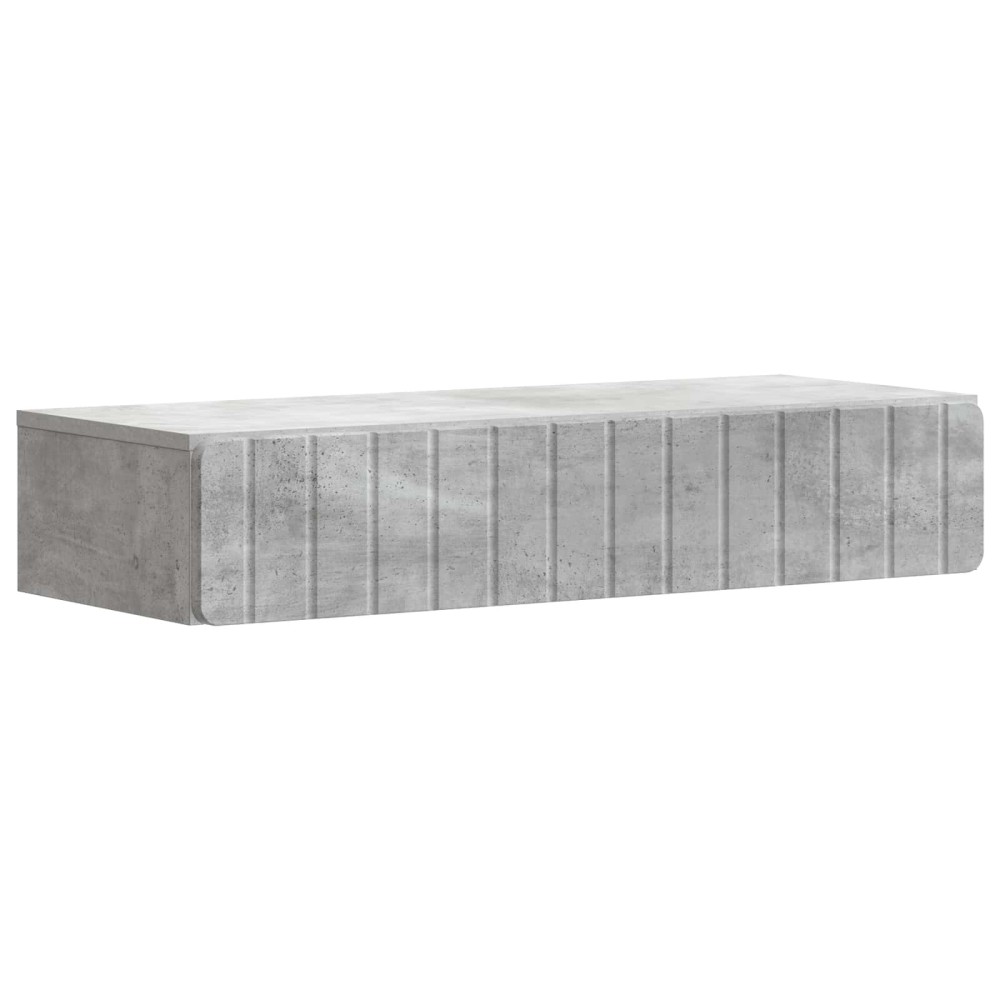 vidaXL Τραπεζάκι Τοίχου Γκρι Σκυροδέματος 87,5 x 34,5 x 17 εκ.