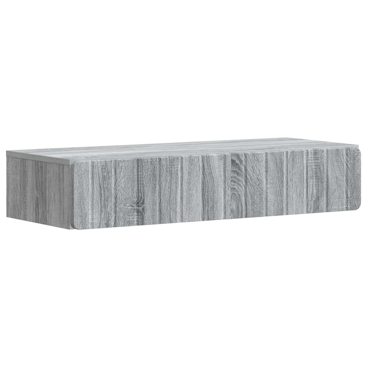 vidaXL Τραπεζάκι Τοίχου Γκρι Sonoma 87,5 x 34,5 x 17 εκ.