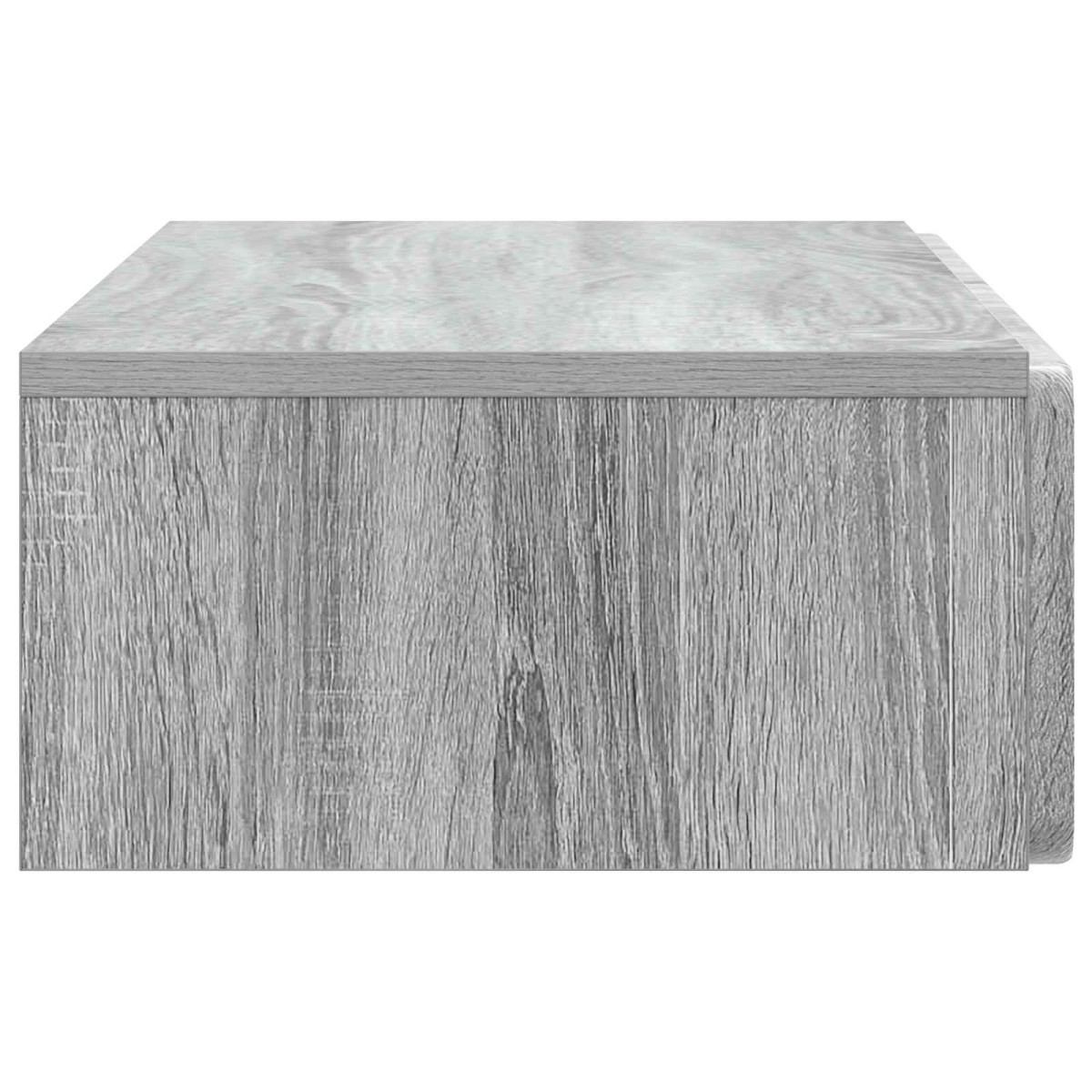vidaXL Τραπεζάκι Τοίχου Γκρι Sonoma 87,5 x 34,5 x 17 εκ.