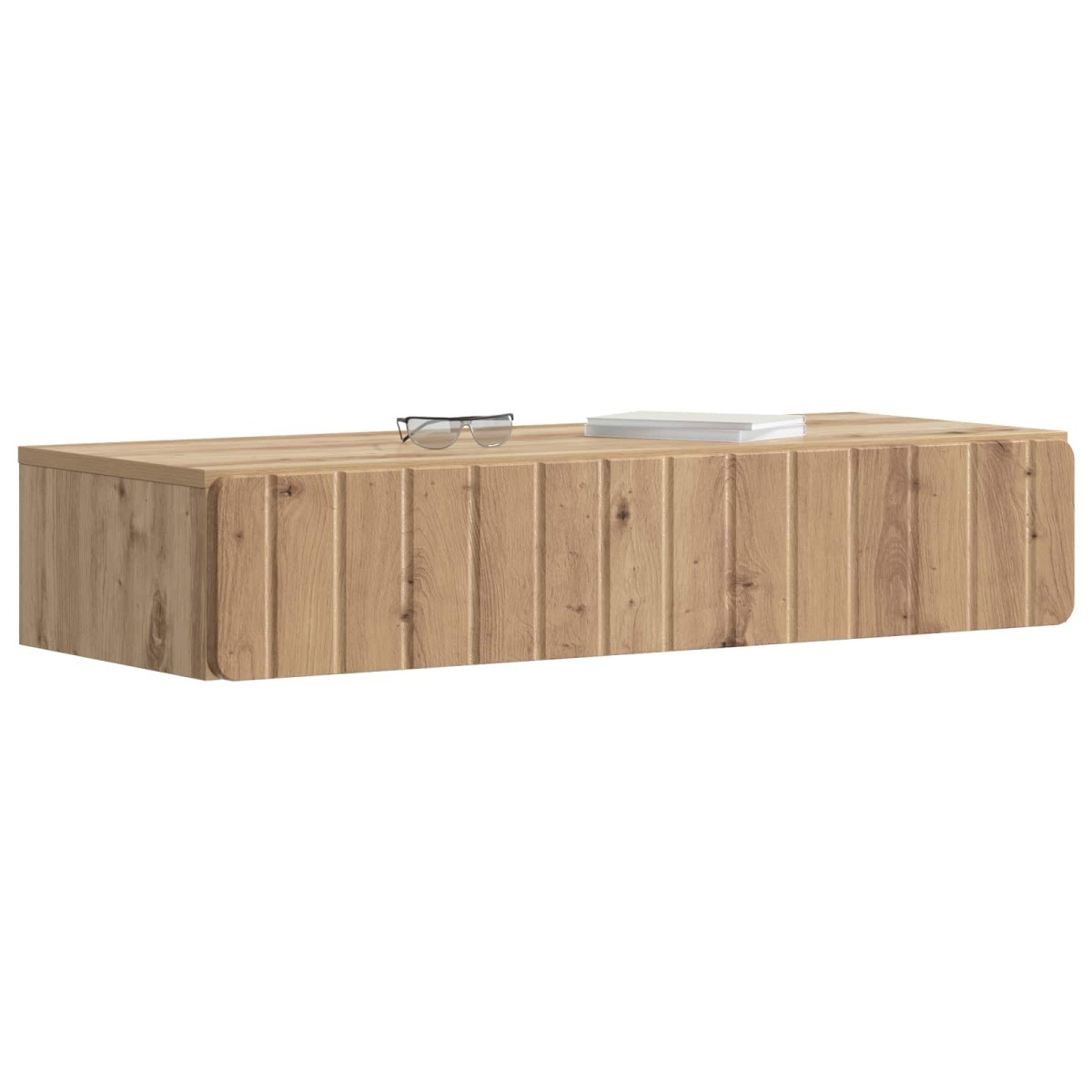 vidaXL Τραπεζάκι Τοίχου 87,5 x 34,5 x 17 εκ. Επεξεργασμένο Ξύλο