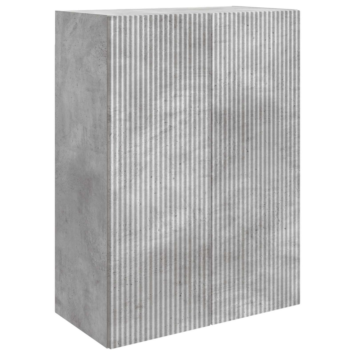 vidaXL Τοίχου Ντουλάπα Γκρι Σκυροδέματος 66 x 34,5 x 90 εκ