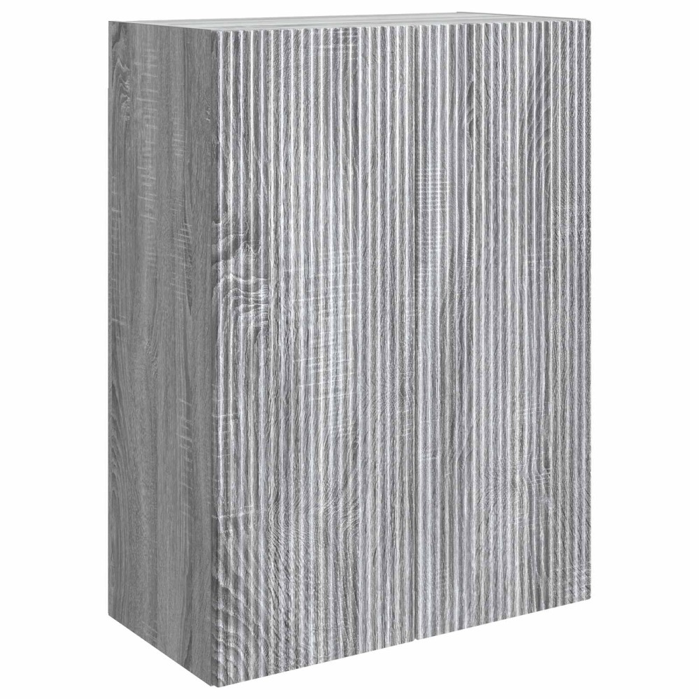 vidaXL Τοίχου Ντουλάπα Γκρι Sonoma 66 x 34,5 x 90 εκ
