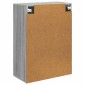 vidaXL Τοίχου Ντουλάπα Γκρι Sonoma 66 x 34,5 x 90 εκ