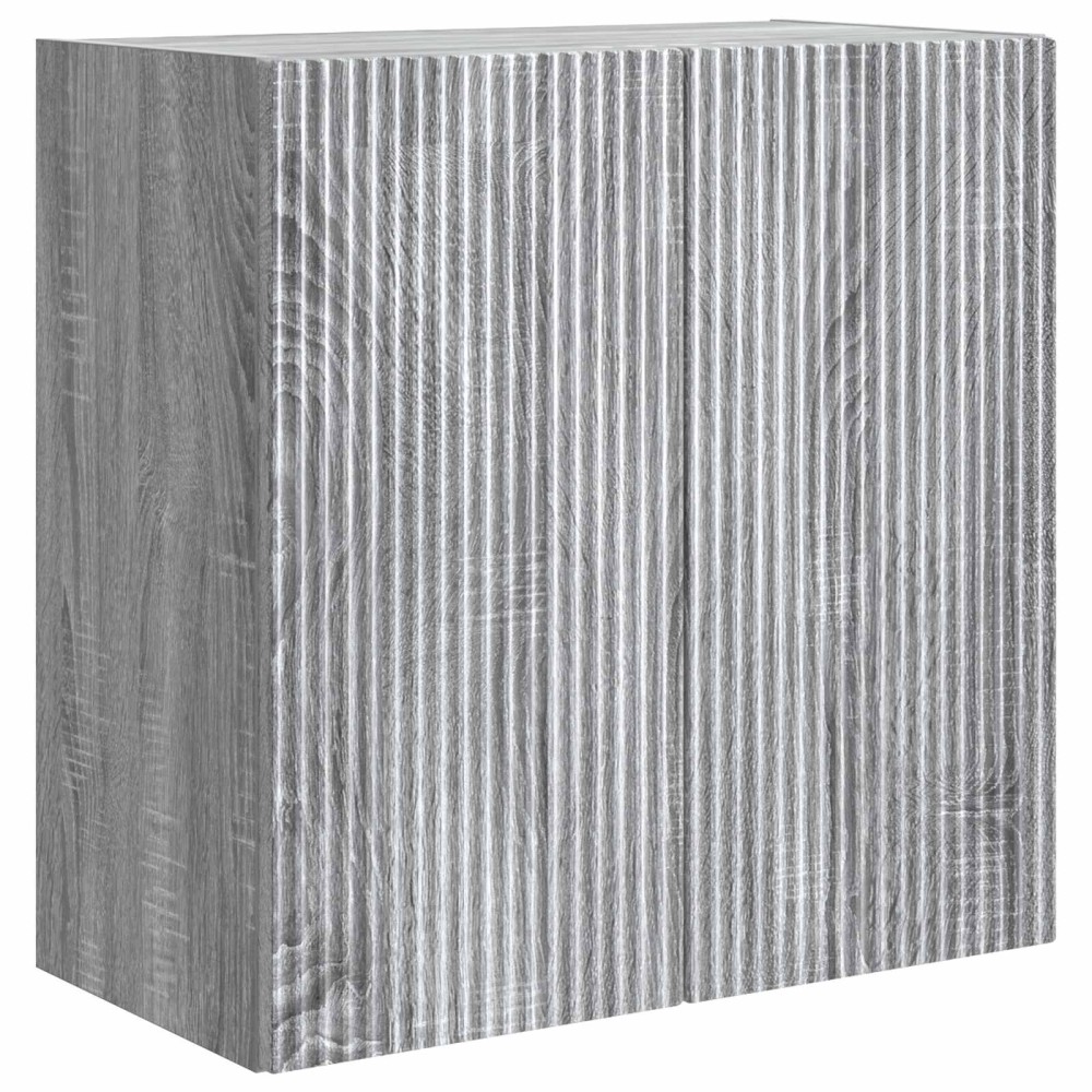 vidaXL Τοίχου Ντουλάπα Γκρι Sonoma 59 x 31 x 60 εκ Επεξεργασμένο Ξύλο