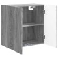 vidaXL Τοίχου Ντουλάπα Γκρι Sonoma 59 x 31 x 60 εκ Επεξεργασμένο Ξύλο