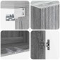 vidaXL Τοίχου Ντουλάπα Γκρι Sonoma 59 x 31 x 60 εκ Επεξεργασμένο Ξύλο