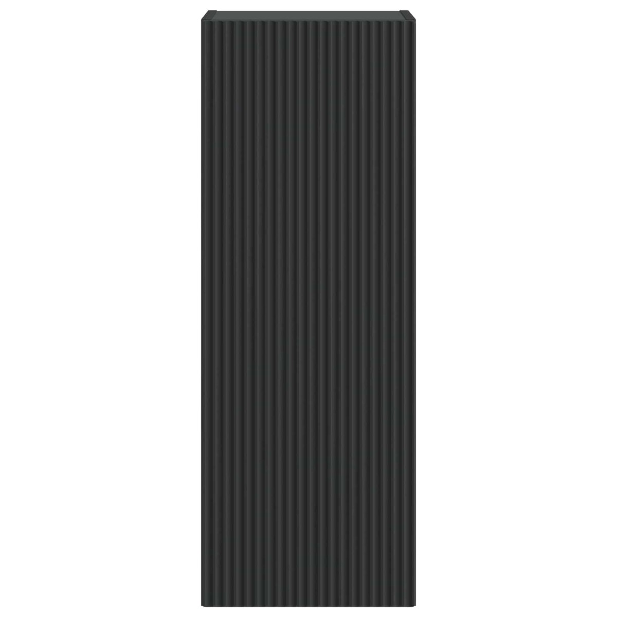 vidaXL Τοίχου Ντουλάπα Μαύρο 33 x 34,5 x 90 εκ Επεξεργασμένο Ξύλο