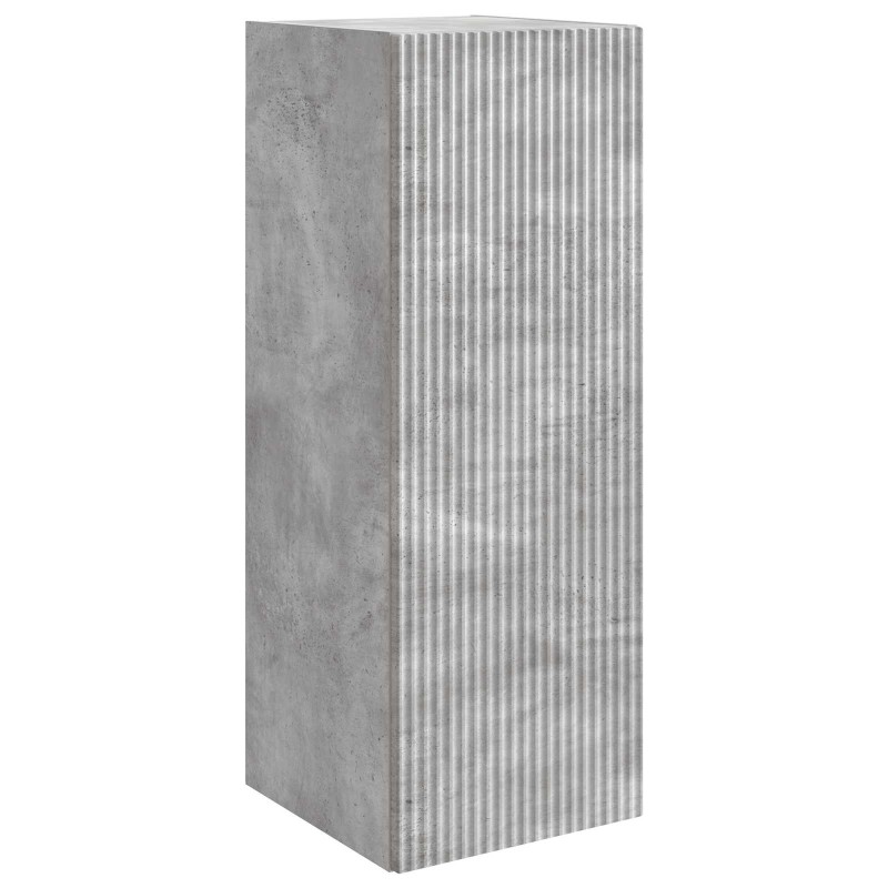 vidaXL Τοίχου Ντουλάπα Γκρι Σκυροδέματος 33 x 34,5 x 90 εκ