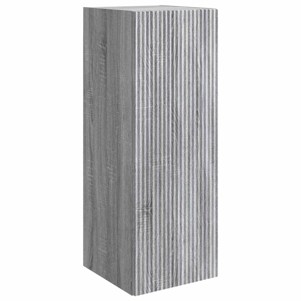 vidaXL Τοίχου Ντουλάπα Γκρι Sonoma 33 x 34,5 x 90 εκ
