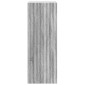 vidaXL Τοίχου Ντουλάπα Γκρι Sonoma 33 x 34,5 x 90 εκ